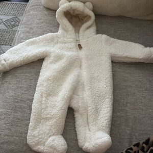 Cozy Cream Kids One Piece